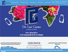 Tablet Screenshot of dlcasas.com